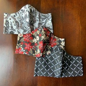 SET OF 3 Cotton Face Mask for Nicole